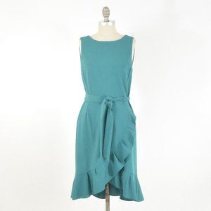 NWT Calvin Klein Jade Green Fit & Flare Dress